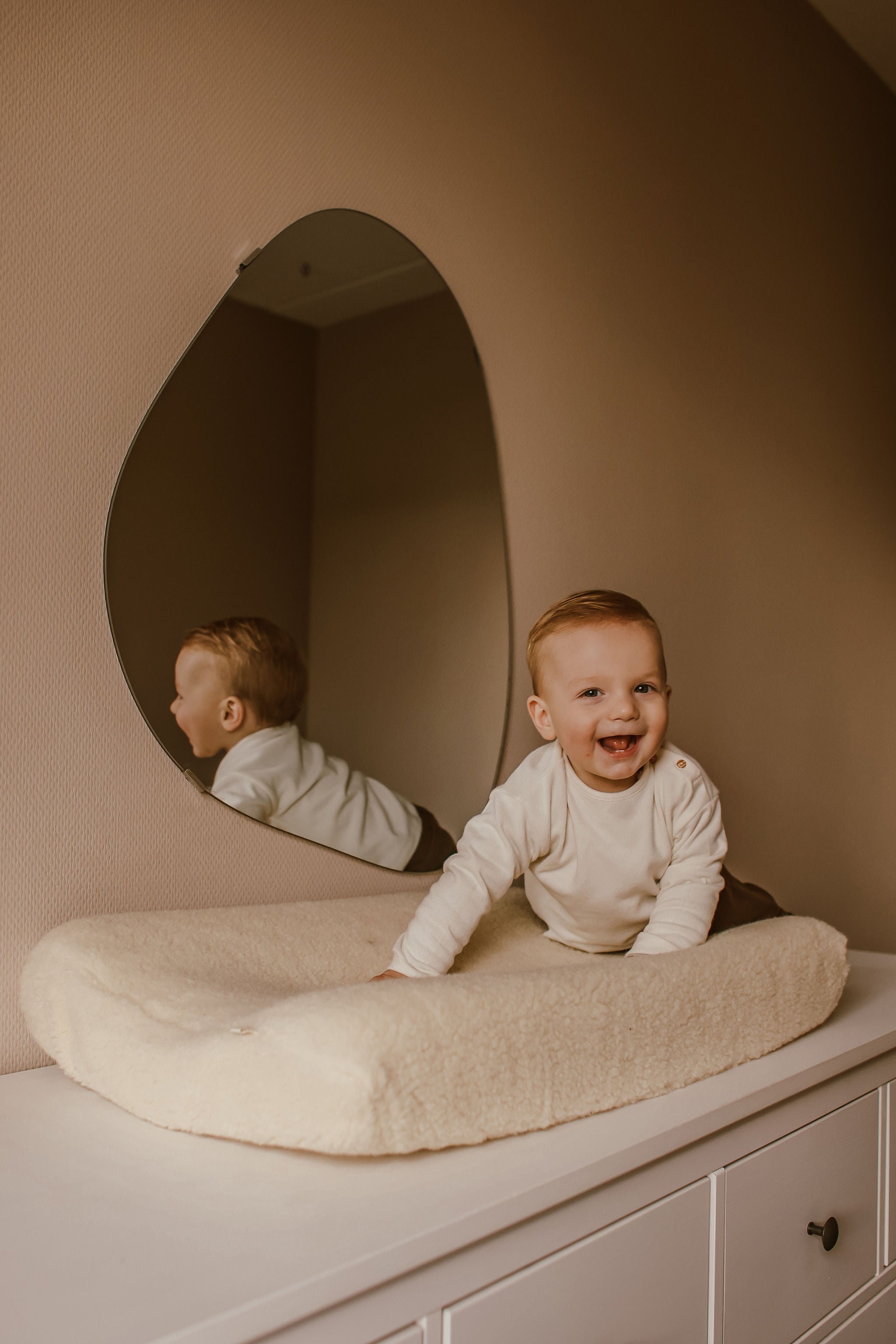 Aankleedkussenhoes 50x70 - Merinowol