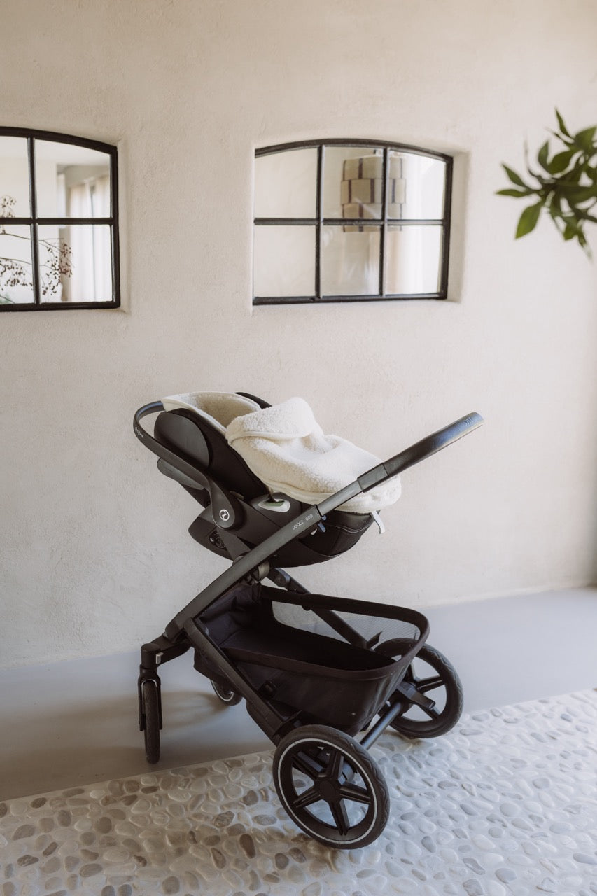 Baby voetenzak voor autostoel of maxi-cosi - Merinowol