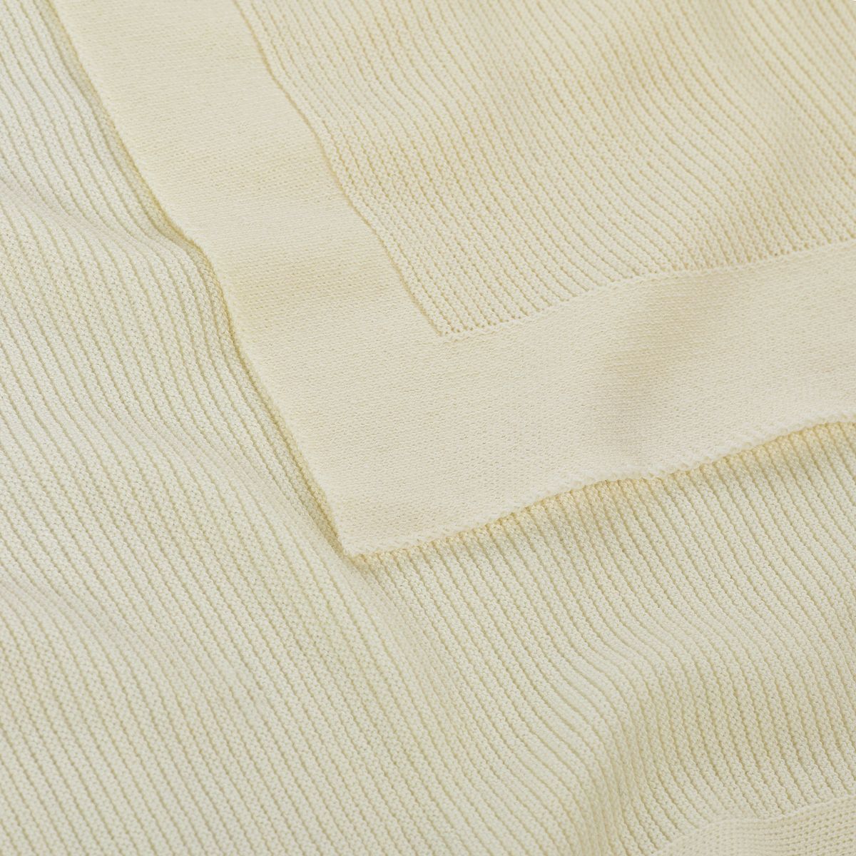 Temperatuurregulerende merinowollen deken 70x100 cm – zachte en comfortabele keuze voor de wieg - Naturel