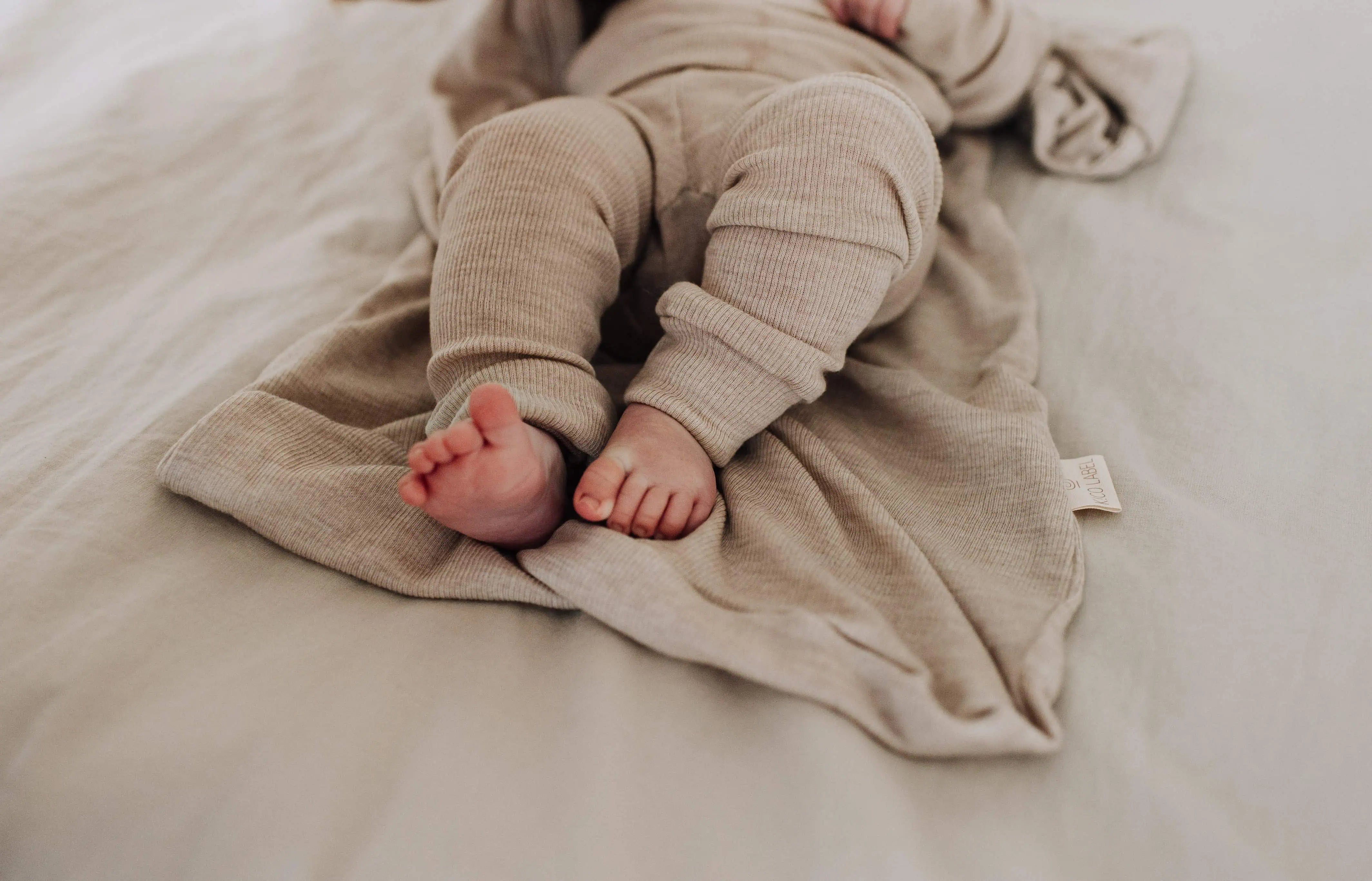 Baby-Pyjamahose - Merinowolle