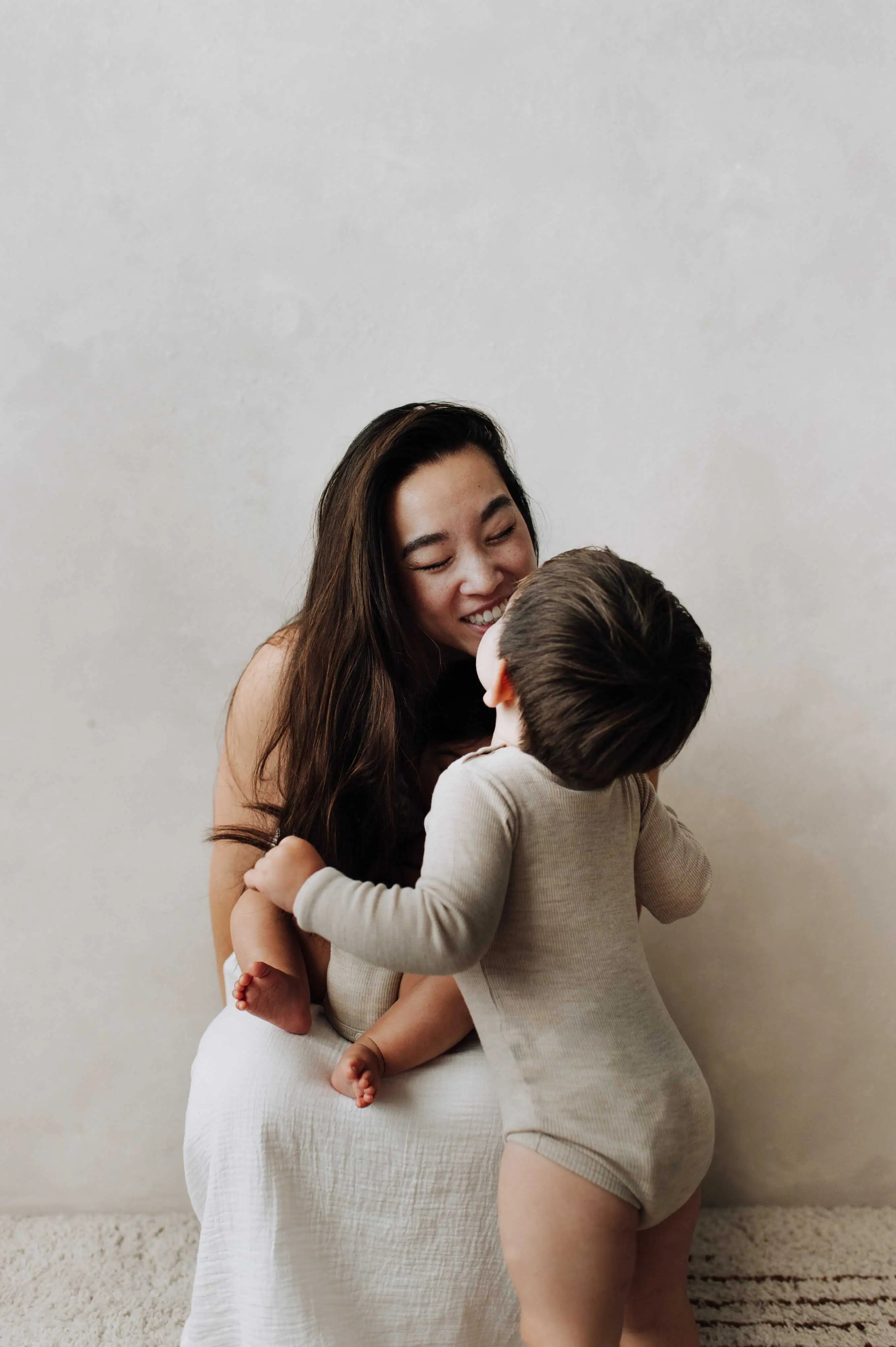 Baby long sleeve romper - Merino wool